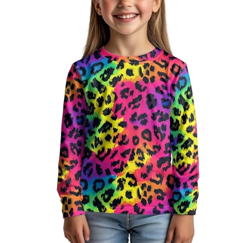 Image of Uourmeti Teens Girls Long Sleeve T Shirts Fall Outfits Boys Active Sportswear Running Tops
