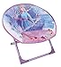 FUN HOUSE Disney Reine des NEIGES 713198 Siège Lune Pliant Fille, Violet/Blanc, pour Enfant