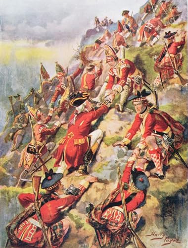 Cuadro moderno Henry Payne ideal para salón inspirado en la pintura Escalando las Alturas
