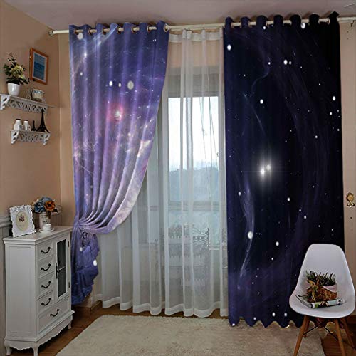 Rideaux anti-chaleur chauds/froids occultants à œillets pour bloquer la lumière - 3