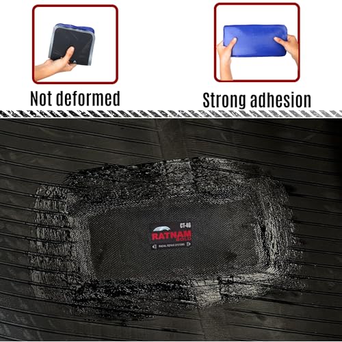 Image of Radial Tyre Repair Patch Box No.46 - Premium Heavy Duty Tyre Puncture Repair for Cars, Trucks & Buses | Strong Rubber Patch for Tubeless & Tube Tyres, Durable & Reliable Fix
