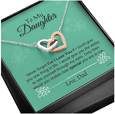 KINDPAW Father Daughter Necklace 