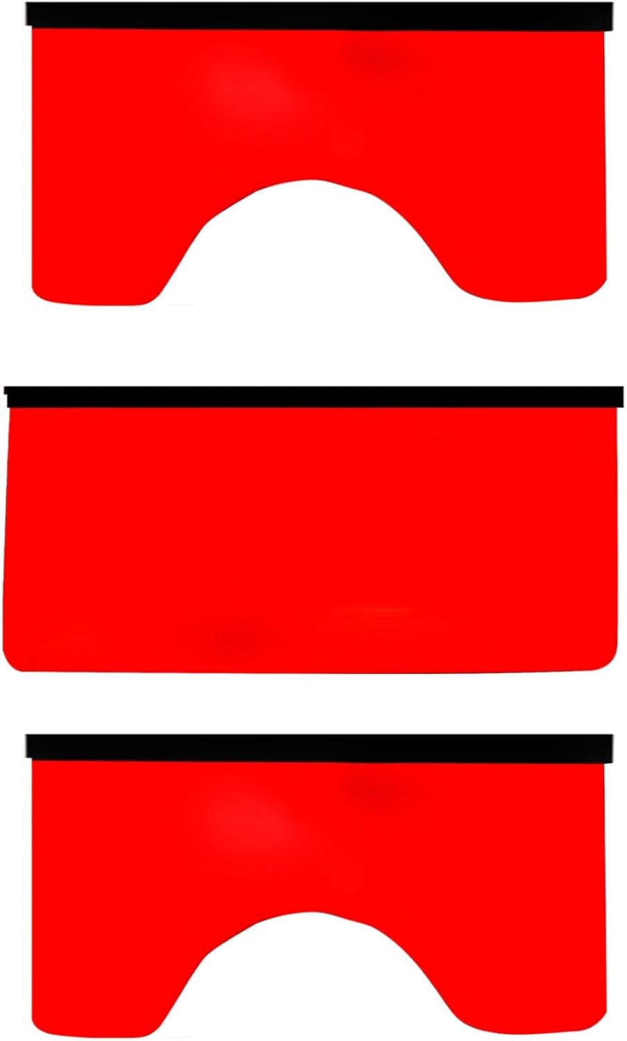 3 Pcs Automotive Car Covers, Mechanic Protection Mats, 43.3 X 17.7 in Scratch-Resistant Protector, Automotive Repair Tool (Black, Small)