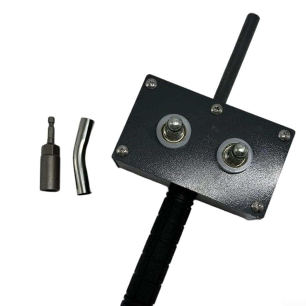 Extracteur de câble électrique : outil de filetage automatique et dispositif de pêche de conduit, équipement de câblage électrique en alliage pour projets muraux de bricolage et utilisation