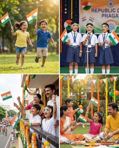 Image of TASHVIKA'S Independence Day & Republic Day Patriotic Combo Kit