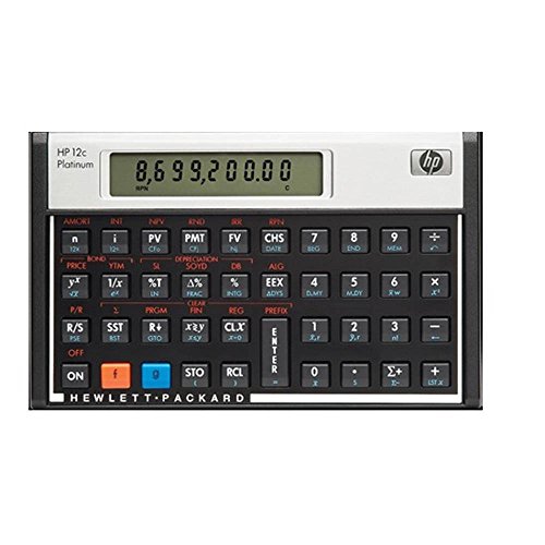 CALCULADORA FINANCEIRA HP 12C PLATINUM, HP, F2231AA#B17 440980010200, PLATINUM