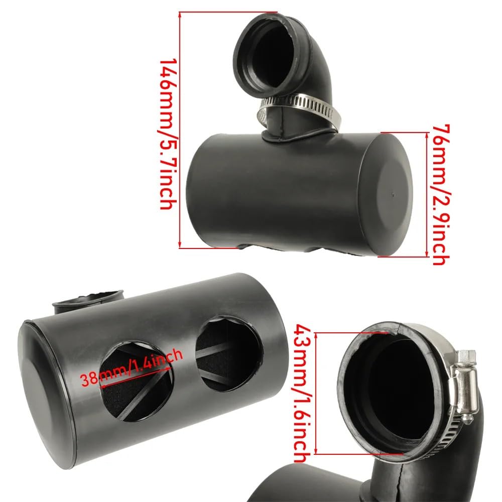 Caja de filtro de aire Para motor 150cc-200ccQuad ATV UTV Caja Carcasa del Filtro