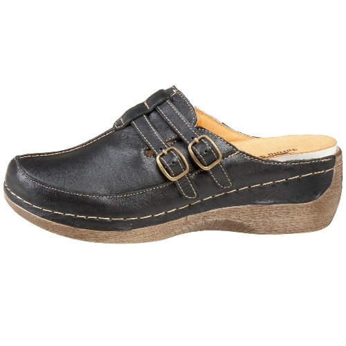 Spring Step Women's Happy Mule, Black, 39 Eu/8.5 M Us #TOP6