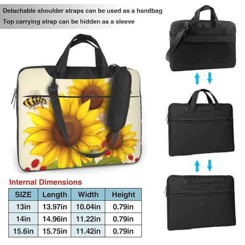 Pochette ordinateur portable fleurs pour protéger votre pc - 3