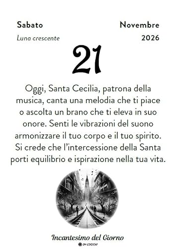 Incantesimo Del Giorno 2026 Con Supporto In Legno - 4