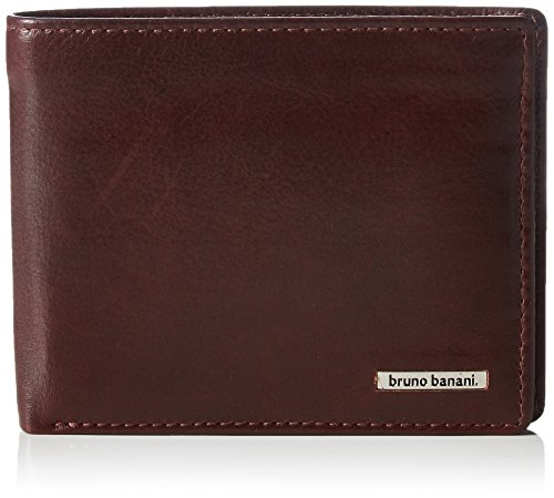 Preisvergleich Produktbild Bruno Banani Herren Vegetabil_st_quer W320_2497 Geldbörse Braun (braun)