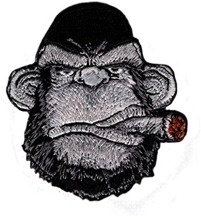 Ape Victory Cigar Embroidered 3 inch Hook Patch (MTA1) image 2
