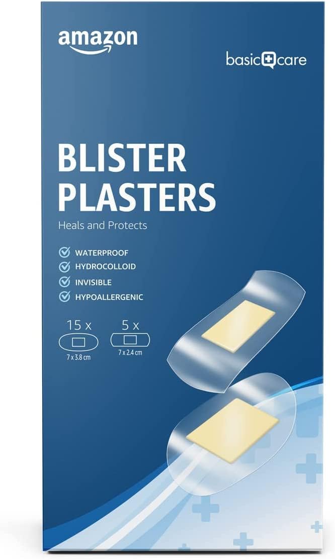 Amazon Basic Care Blister Plasters (Pack of 20) Amazon.co.uk Health