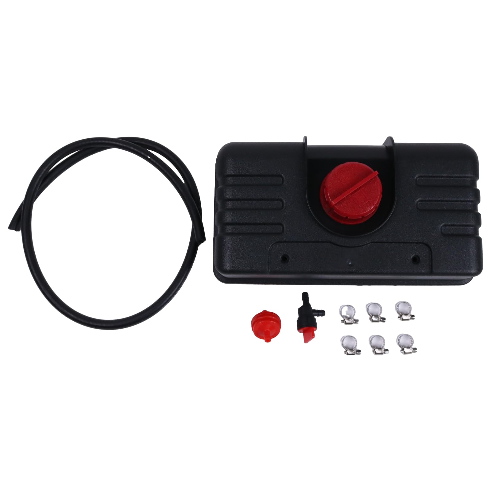 34156A - Depósito de combustible con tapa de gas de 4 cuartos y válvula de cierre compatible con motores Tecumseh 34186A H30 H35 H40 H50 HS40 HS50 HM80 HM100