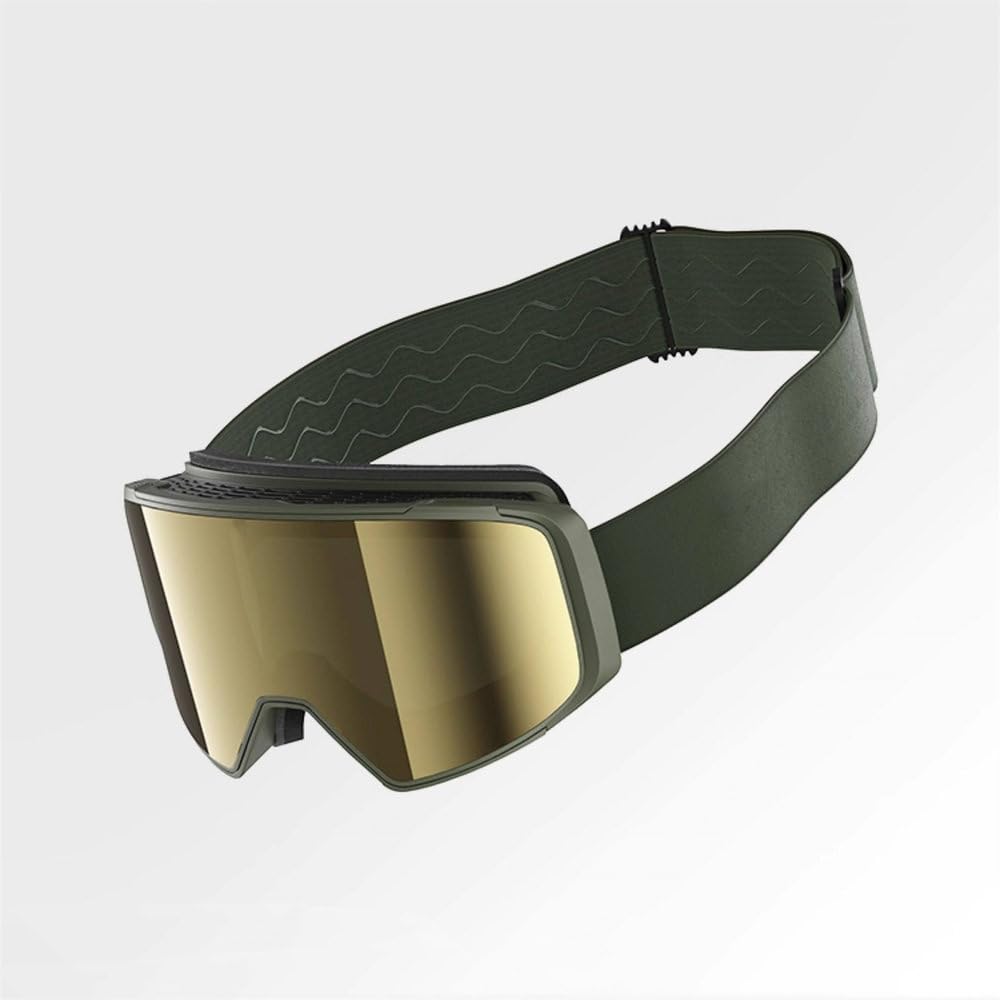 Gogle narciarskie magnetyczne HD, okulary ochronne przeciwmgielne dla mężczyzn i kobiet, gogle snowboardowe