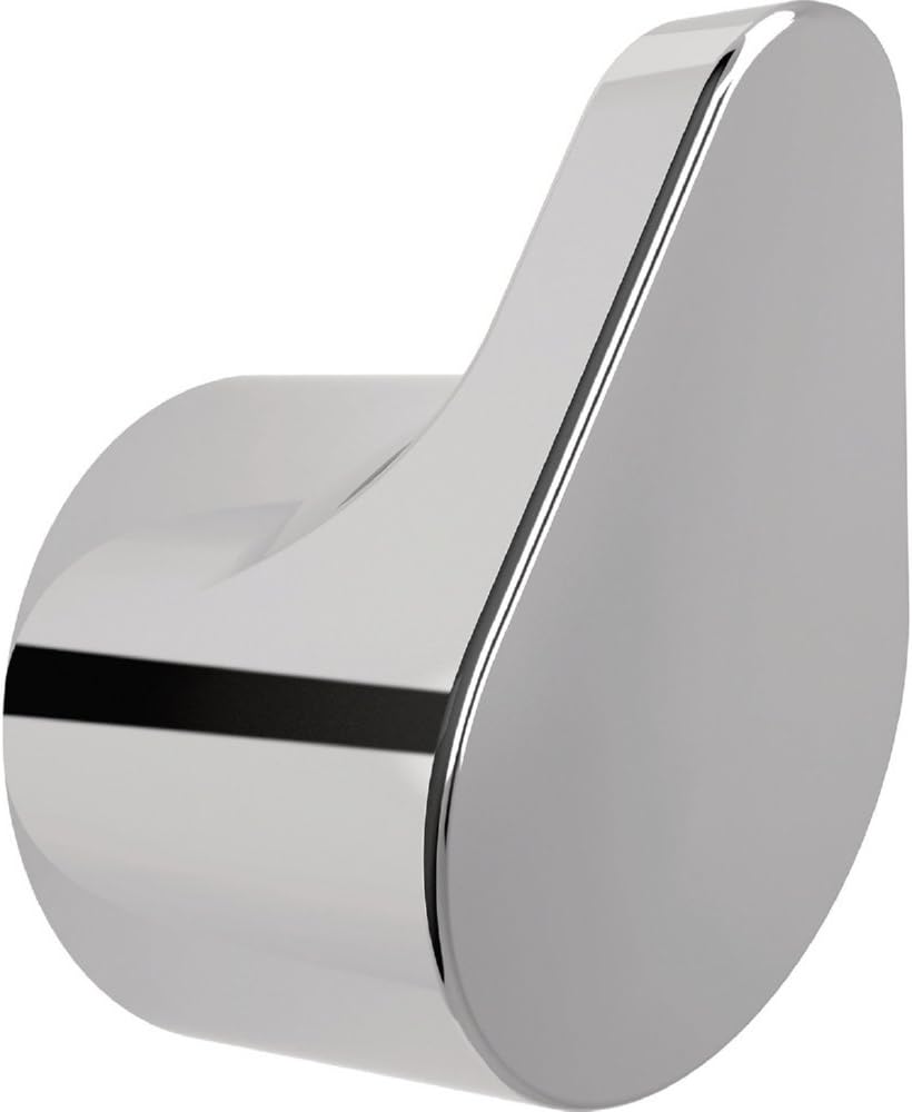 Brushed Nickel Modern Wall Mount Single Robe Hook