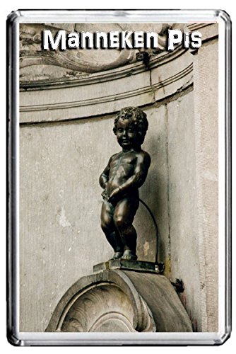 035 MANNEKEN PIS AIMANT POUR LE FRIGO BELGIUM LANDMARKS, BELGIUM ATTRACTIONS REFRIGERATOR MAGNET
