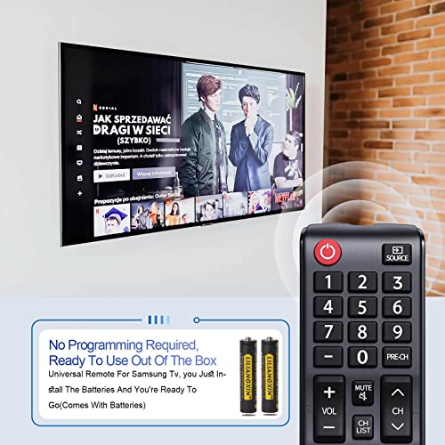 Upgrade Model Universal Remote For Samsung Tv Remote, Remote For Compatible All Samsung Smart Tv, Led, Lcd, Hdtv, 3D, Series Tv, Remote Control For Samsung Smart Tv Control Replacement #TOP2