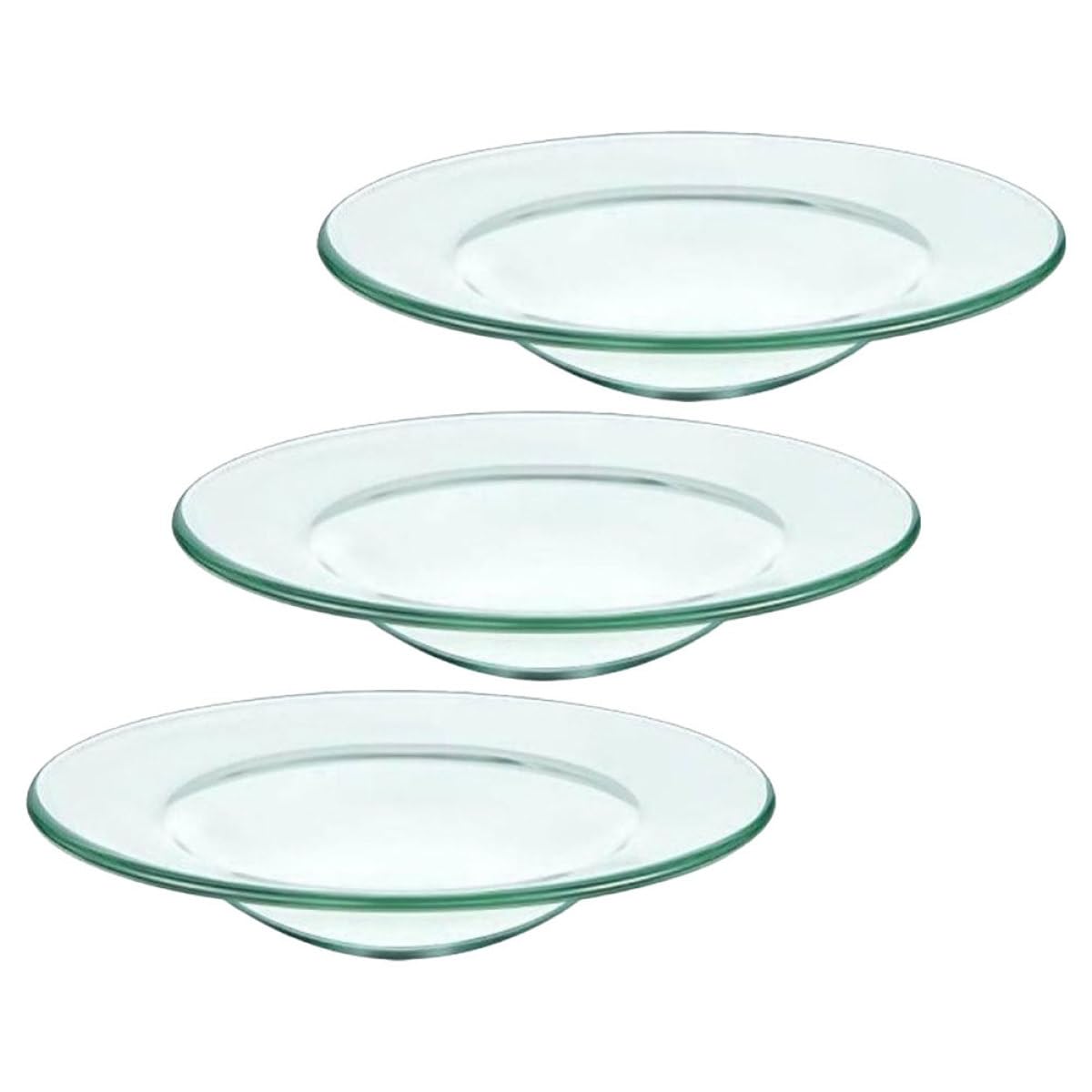 Plato de vidrio para calentar aceites y cera para lámpara aromática versátil