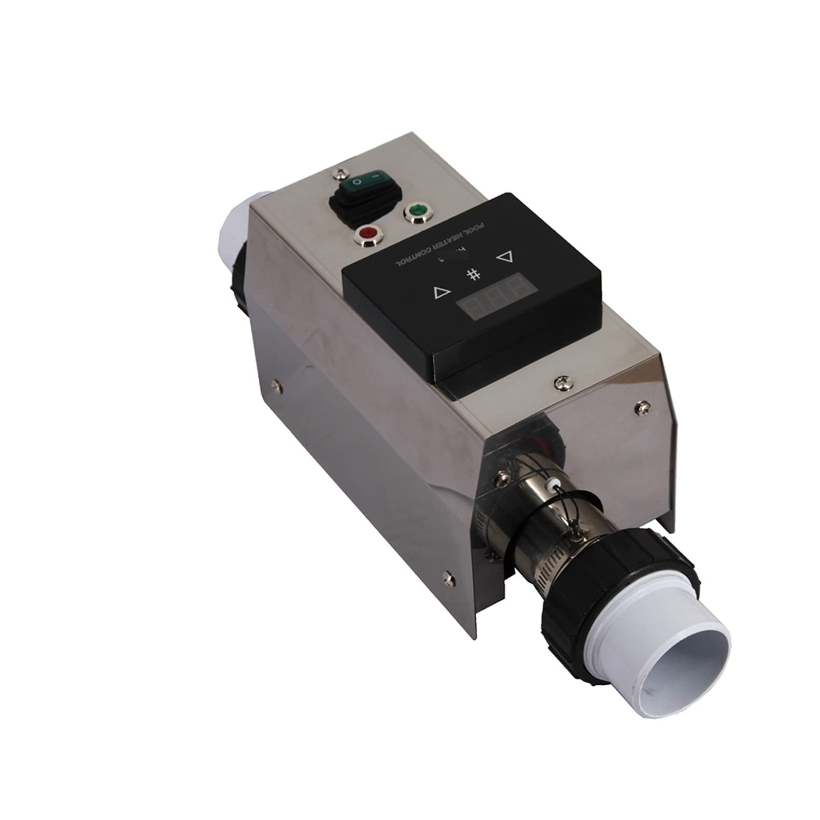 Chauffe-Piscine, 3KW Piscine de Piscine électrique Piscine et Spa Chauffage de Chauffage du Bain Chauffe-Eau Thermostat Accessoires de Piscine