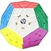CuberSpeed X-Man Galaxy Megaminx (Sculpted) Stickerless Magic cube Mofangge Qiyi Megaminx Stickerless Speed cube