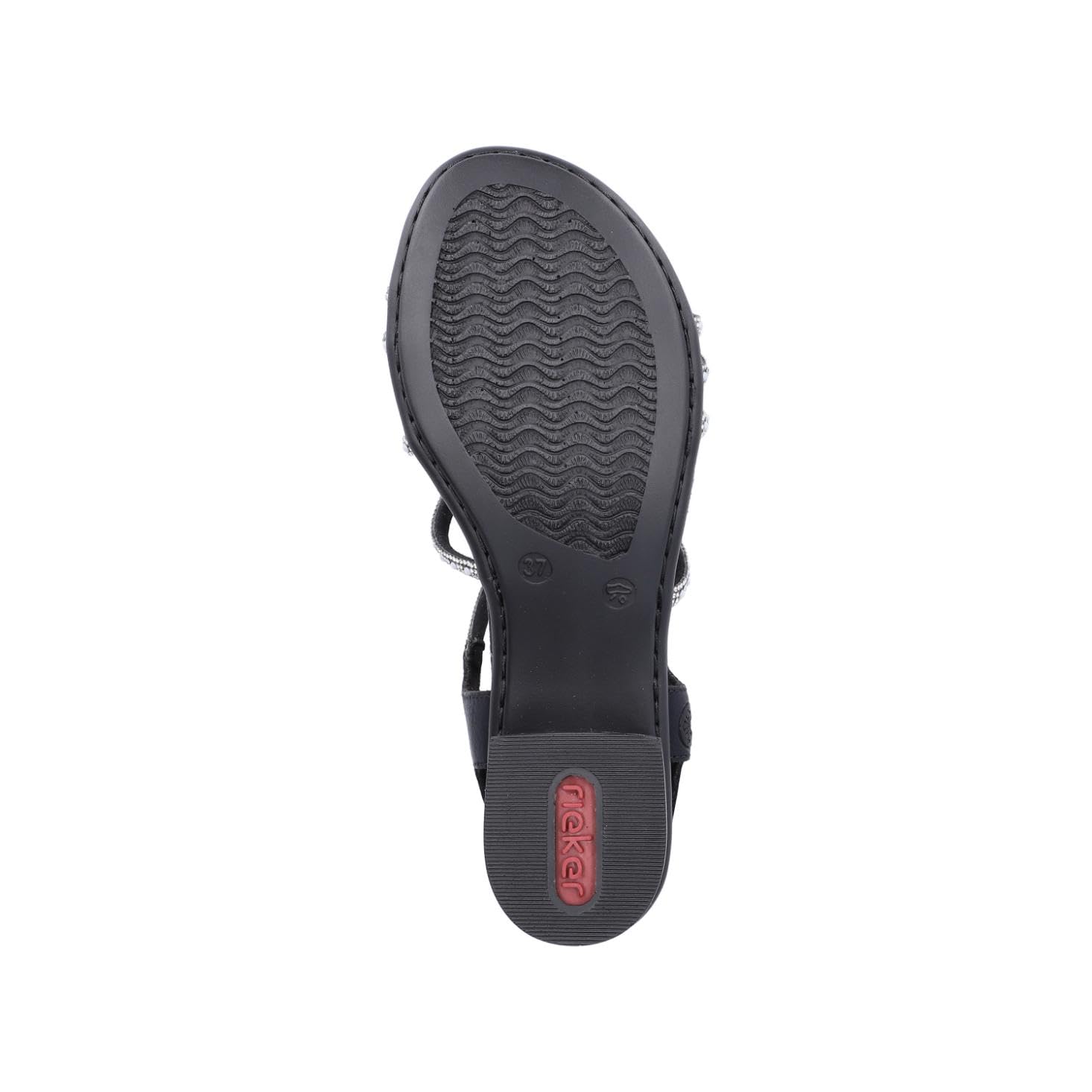 Rieker Kobiety 64970sandały z paskiem