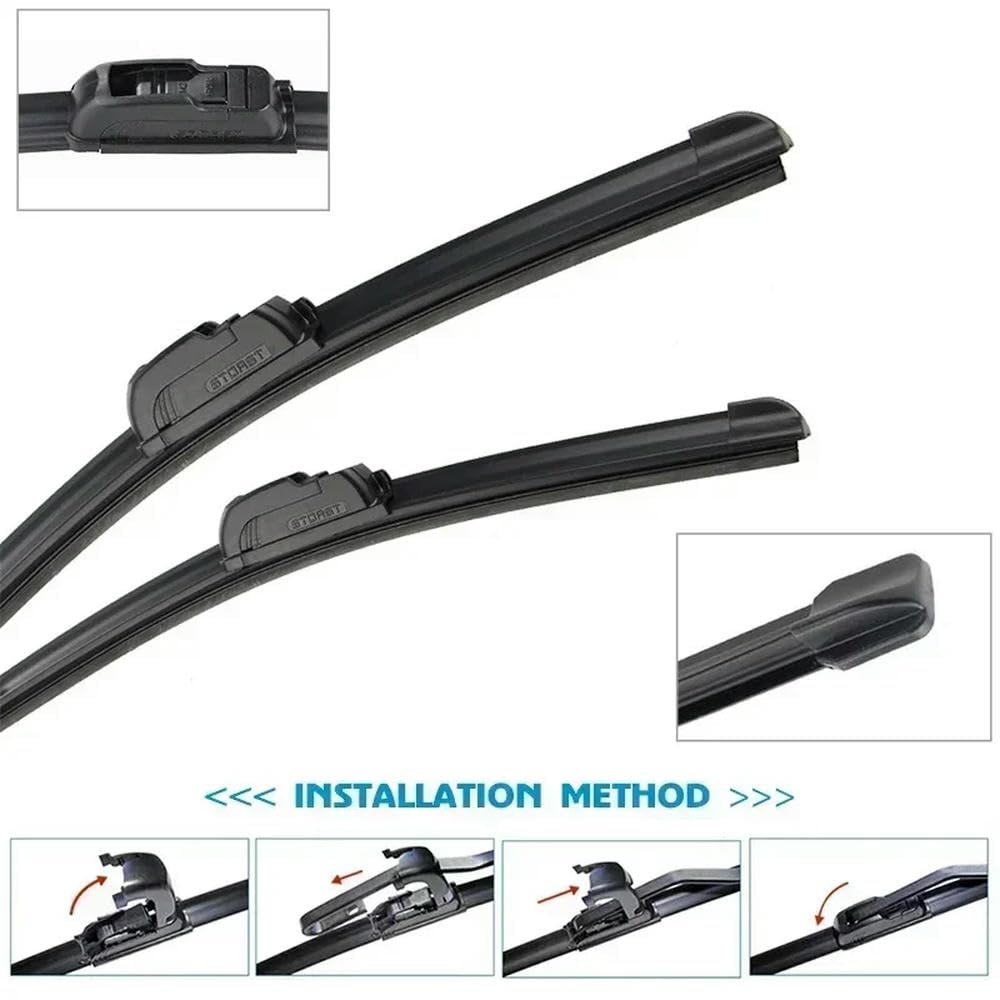 Escobillas limpiaparabrisas para Parabrisas Delantero Lexus GX460 2010 2011 2012 2013 26"+20"