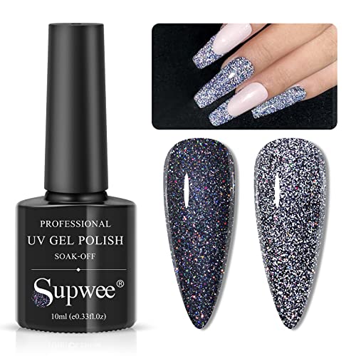 Esmalte de Gel Reflectivo con Brillo Holográfico miniatura 1