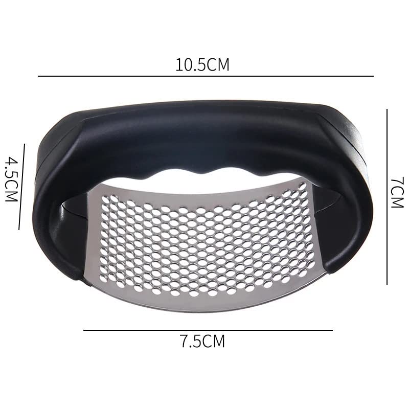Stainless Steel Garlic Press Crusher Manual Garlic Mincer Chopping Garlic Tool Fruit Vegetable Tools Kitchen Tools Gadget