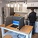 Acoustic Partition - Reduce Noise and Visual Distractions - Sound Absorbing Desk Divider - Desk Privacy Panel - Home Office - Classroom - Remote Learning - Home School - Computer Desk (Ash Black)