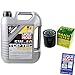 Produktbild QR-PARTS 69316494 Filter Set Inspektionspaket 5 Liter Liqui Moly Motoröl Top Tec 4100 5W-40 MANN-FILTER Ölfilter