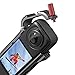 Coyktonty Camera Expansion Cage+Silicon Lens Protector for Insta360 X4,Ultra-Expandable with 1/4 Threaded Hole Dual Cold Shoe Mount for cinematography VLOG Video