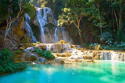 Wallpaper Production Water Fall Wallpaper Sticker for Home Décor, Living Room, Bedroom, Hall, Kids Room, Play Room(Self Adhesive Vinyl,Water Proof108 (72 x 48 INCH)