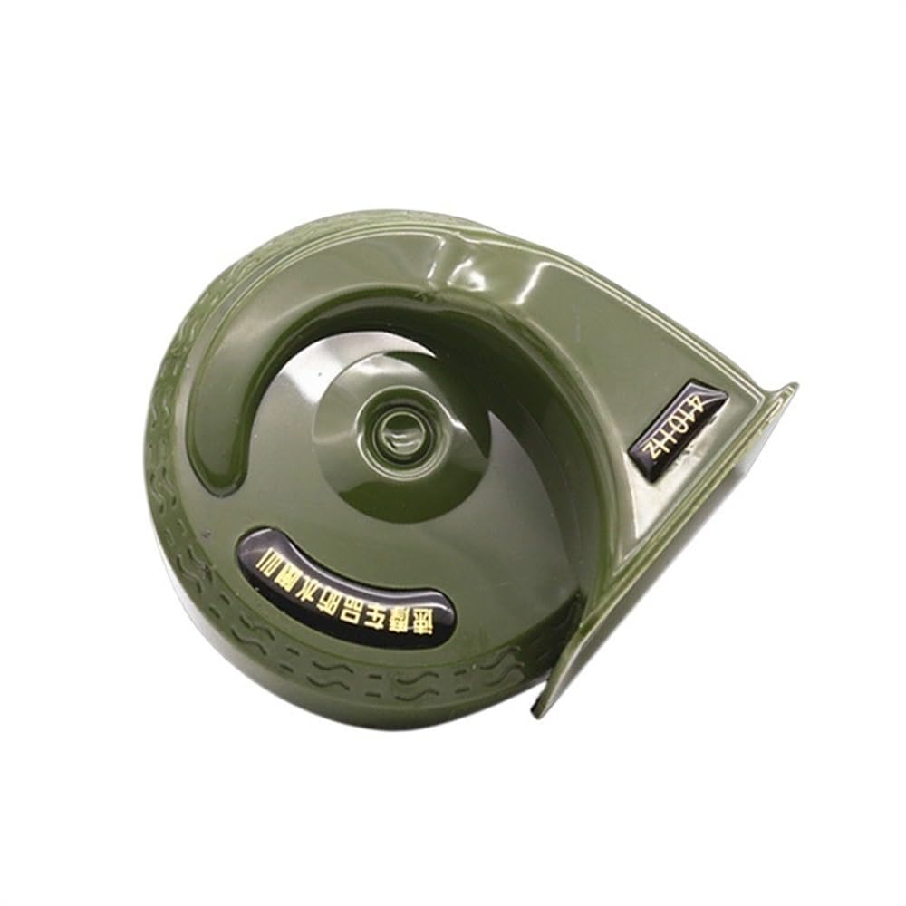 Motorrad Hupe 1 Stück Wasserdichtes 30W Motorrad Schneckenhorn 12V Sound 510Hz 410Hz Super Sound Whistle Electric Horn Hupe(410Hz 510Hz a Pair)