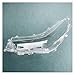 Compatible For Toyota HILUX 2019-2021 Headlights Cover Lampshade Transparent Mask Lamp Head Lights Shell Lens Car Accessories(Left and Right A) (Left B)