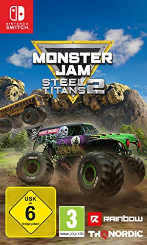 Monster Jam Steel Titans 2 (Nintendo Switch) Cover