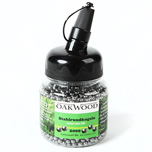 ITS Profitools Oakwood Rundkugeln Carbonstahl BBS Kal. 4,5mm 2000 Schuss Cover