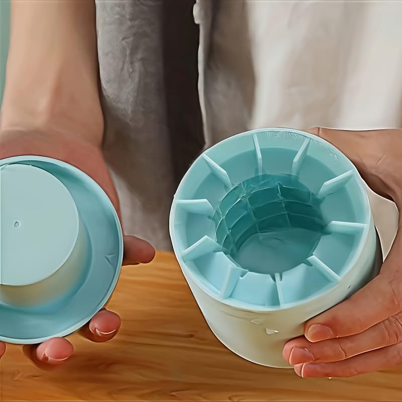 Molde de silicona para cubos de hielo rápido y durable miniatura 7