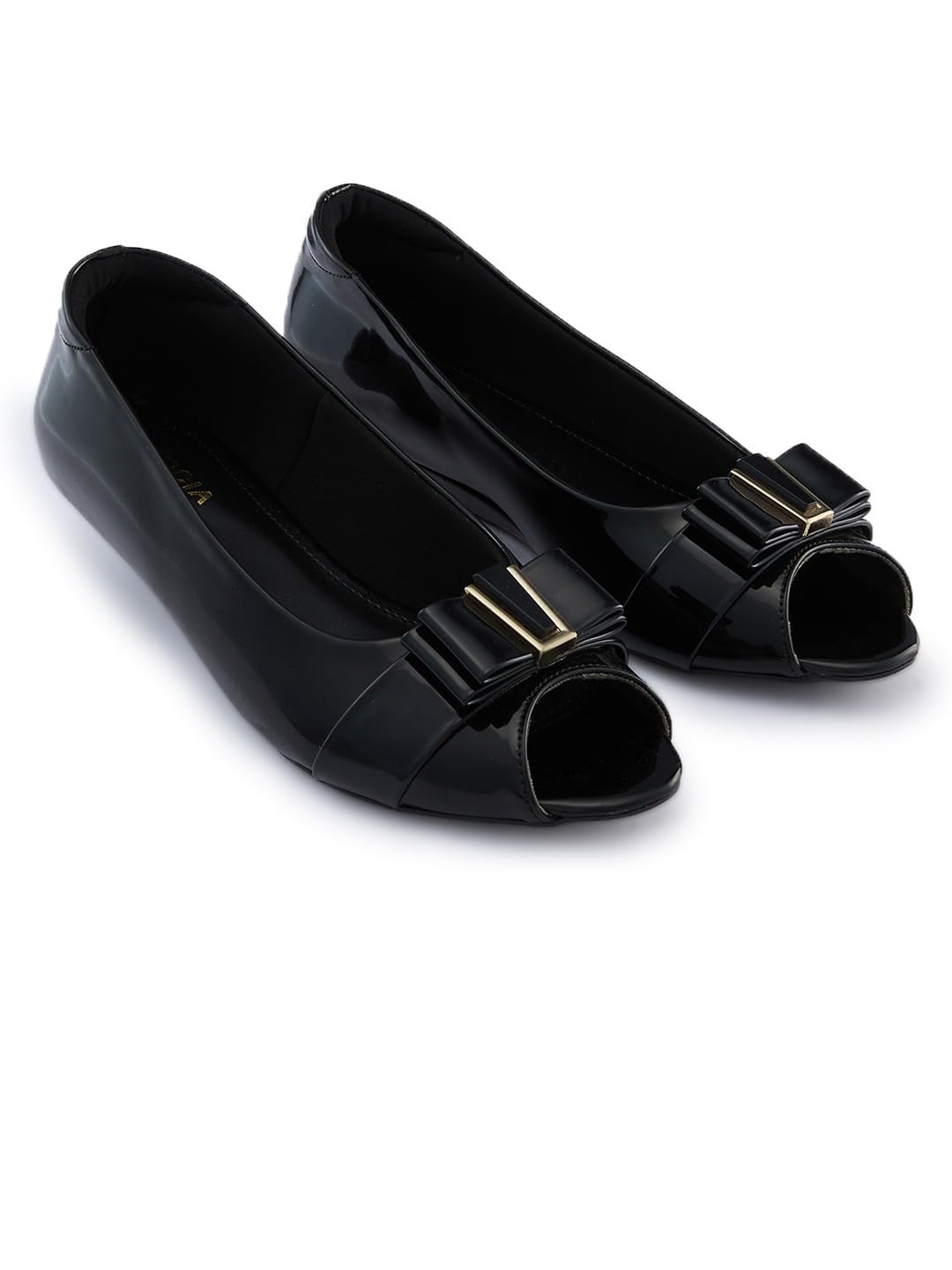 rocia by Regal Women Classic Patent Peep Toe-picture-39