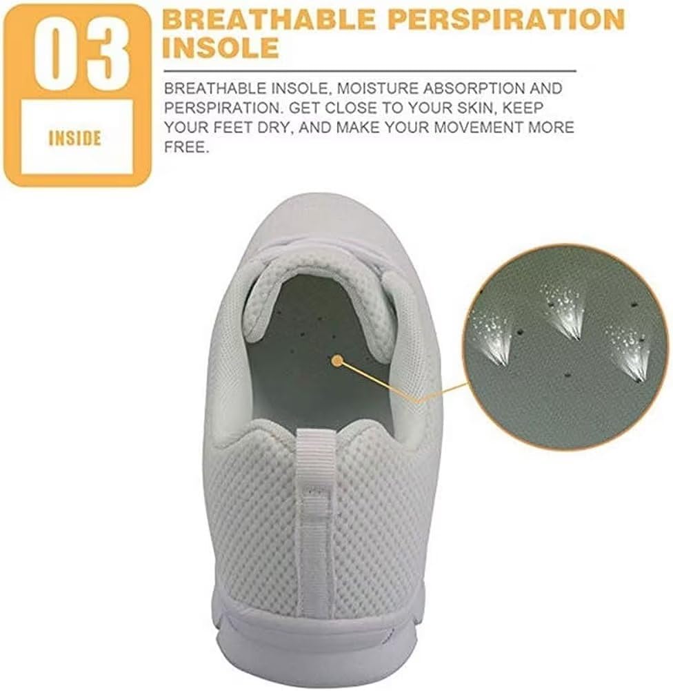 FKELYI Christmas Running Shoes for Women Athletic Tennis Sneakers Breathable Walking Flats