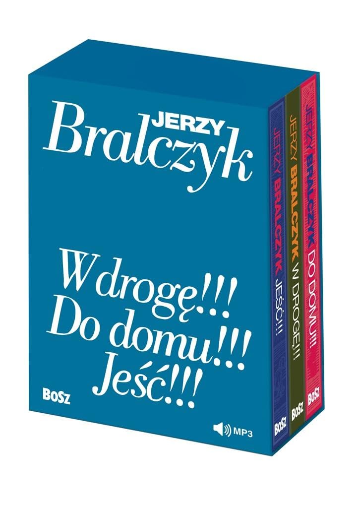 W drogę!!! / Do domu!!! / Jeść!!!: komplet w etui z audiobookami