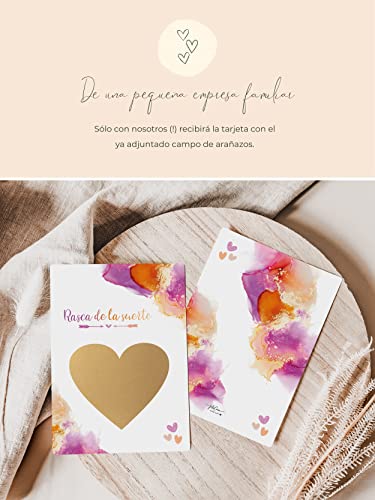 Image of Joli Coon Scratch off card Vas a ser tia - with envelope - Anunciar embarazo tia