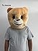 To.beone Plush Teddy Costume Masks Bear Animal Carnival Masks Mascot Head Costume Halloween Outfit