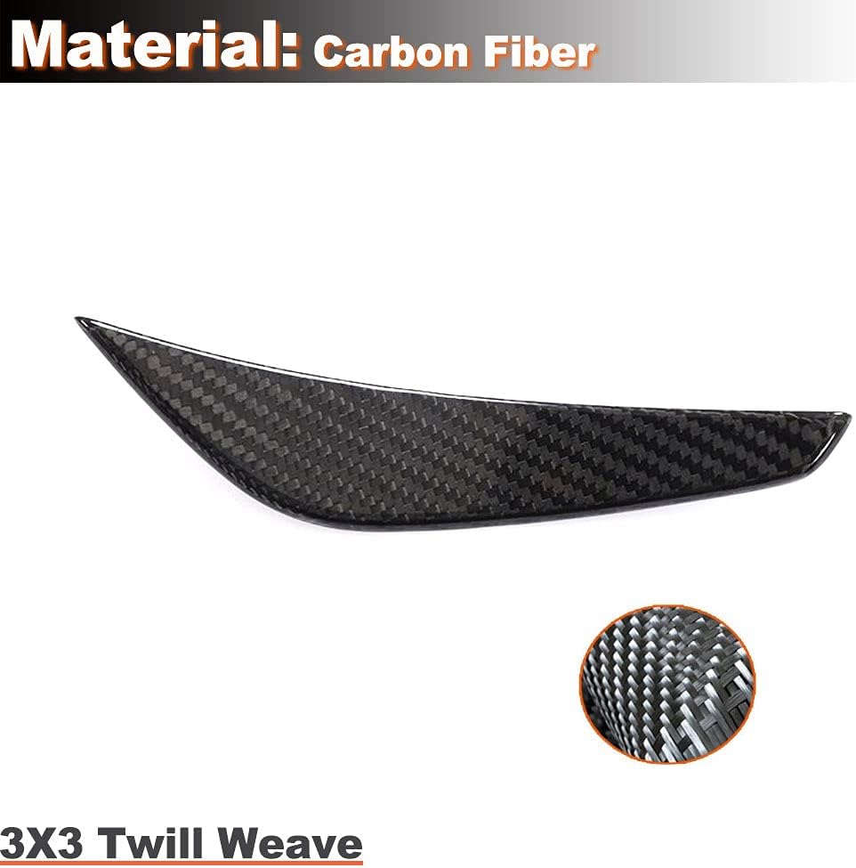 Dry Carbon Fiber Front Bumper Fog Light Cover Splitter Canard for BMW 8 Series G14 G15 G16 M-Sport 2D 4D 2018-2021 Carbon Fiber Front Bumper Side Canards