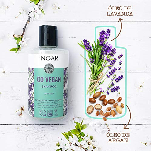 Inoar Shampoo Go Vegan Cachos 300Ml, Inoar