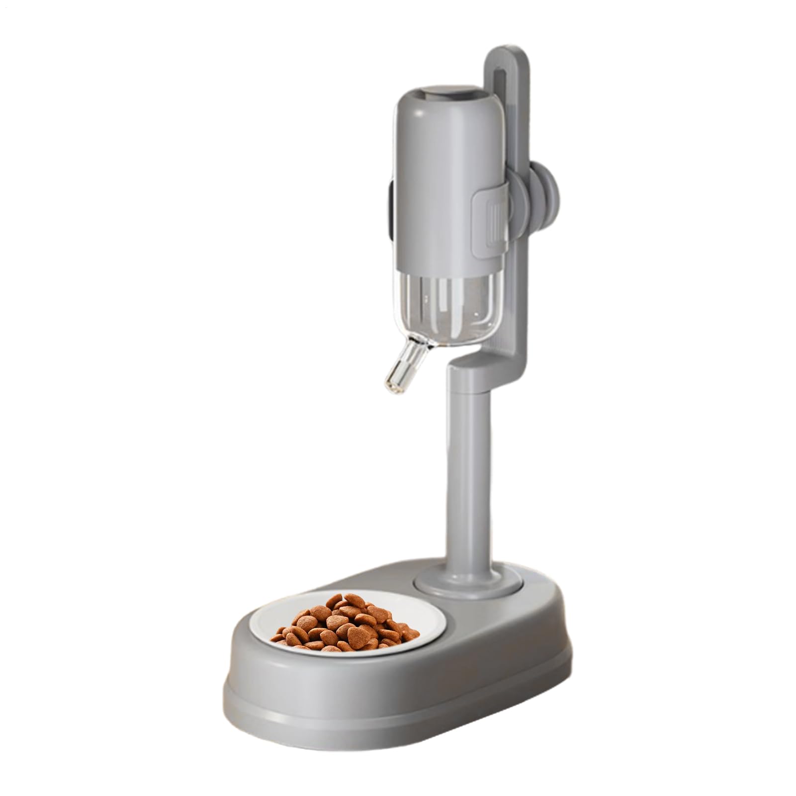 Dispenser d'Acqua per Animali Domestici Bevitore Regolabile In Altezza | Dispenser d'Acqua in Piedi per Animali Domestici da 750ml Per Piccoli Animali Criceto Scoiattolo Coniglio Riccio E