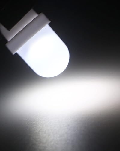 Miniatura 2 de Keiurot Bombilla 555 DC AC 6V 6.3V para Pinball Bombillas Led Arcade Pinball Machine, lámpara de bombilla blanca sin polaridad, paquete de 10