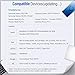immagine 5USB C HDMI, QGeeM Cavo adattatore da USB C a HDMI, 1,8 m, 4 K a 30 Hz, da USB tipo C a HDMI Thunderbolt 3, compatibile con MacBook Pro 2018, iPad Pro, Samsung S9 S10, Surface Book 2, Dell XPS 13/15 …