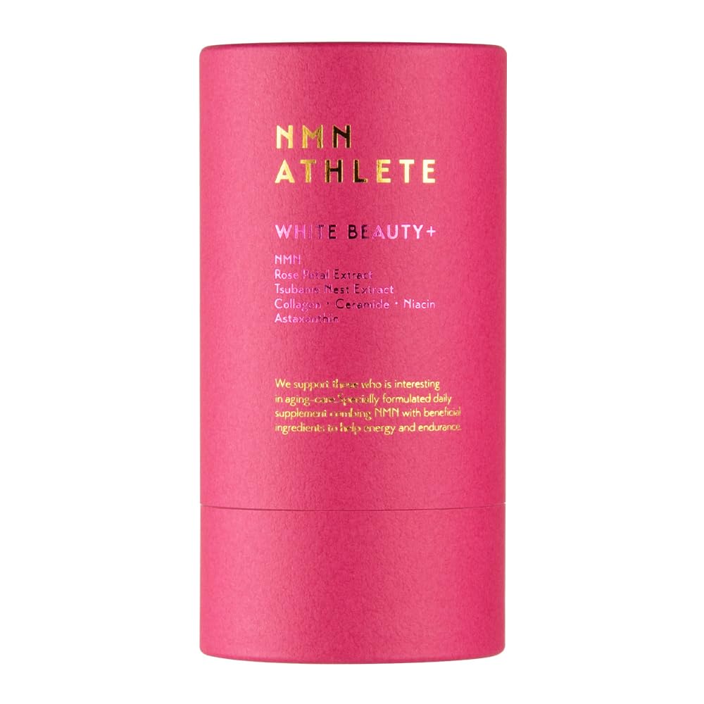 Amazon.co.jp: NMN ATHLETE White Beauty + 120 Tablets : Health
