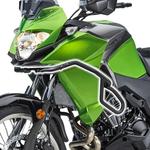 Motorcycle Crash Bar Engine Guard for Kawasaki VersysX 250 300 Versys X250 X300 ABS 2017 2018 2019 2020 2021 2022 2023 2024 2025 Highway Falling Bumper Body Frame Protection